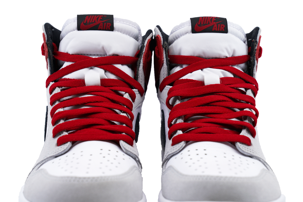 Jordan 1 gym red 2025 red laces